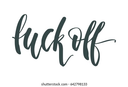 Fuck Lettering Images Stock Photos Vectors Shutterstock