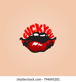 Fuck You Calligraphy Images Stock Photos Vectors Shutterstock