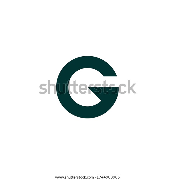 G Letter Abstract Vector Logo Design Stock Vector Royalty Free