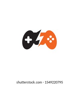 Game Controller Logo Design Inspiration Vector Stock Vector Royalty