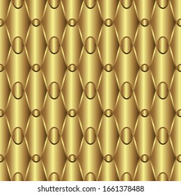 Vektor Stok Gold Texture Seamless Pattern Upholstery Vector Tanpa