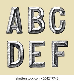 Alphabet Design Sketch Vector Images Stock Photos Vectors Shutterstock