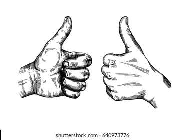 Hand Middle Finger Fuck You Symbol Stock Vector Royalty Free