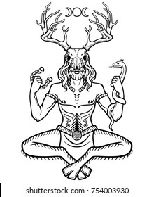 Cernunnos Images Stock Photos Vectors Shutterstock