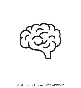 Human Brain Medical Vector Icon Illustration Stock Vector Royalty Free