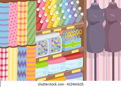 Fabric Store Images Stock Photos Vectors Shutterstock