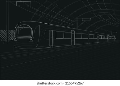 Tunnel Road Sketch Images Stock Photos Vectors Shutterstock