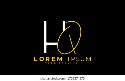 Initial Based Clean Minimal Logo Hq Stock Vector Royalty Free