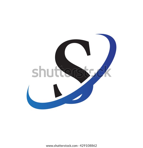 Initial Swoosh Logo S Stock Vector Royalty Free Shutterstock