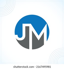 Jm Jmo Modern Creative Premium Logo Stock Vector Royalty Free