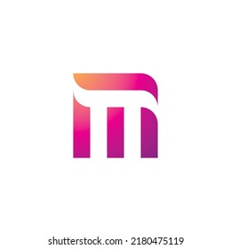 Letter M Logo Icon Design Template Stock Vector Royalty Free