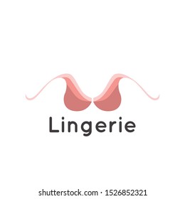 Lingerie Lady Bra Logo Vector Illustration Stock Vector Royalty Free