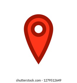 Location Map Icon Gps Pointer Mark Stock Vector Royalty Free