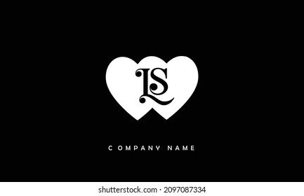 Ls Sl Alphabets Letters Logo Monogram Stock Vector Royalty Free