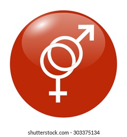 Male Female Sex Symbol Vector Illustration Stock Vector Royalty Free