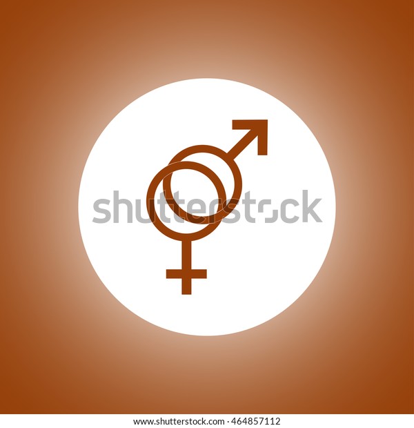 Male Female Sex Symbol Vector Illustration Stock Vector Royalty Free