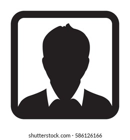 Man User Icon Person Profile Avatar Stock Vector Royalty Free