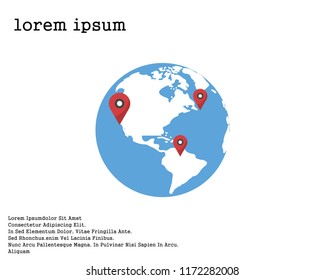 Map Pin Vector Icon Stock Vector Royalty Free 1172282008 Shutterstock