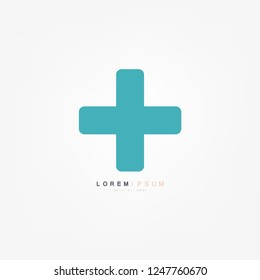 Cross Plus Medical Logo Icon Design Stock Vector Royalty Free