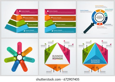 Modern Arrow Infographics Template Stock Vector Royalty Free