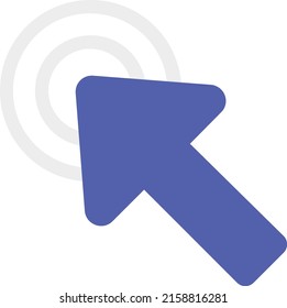 Mouse Cursor Click Arrow Pointer Stock Vector Royalty Free