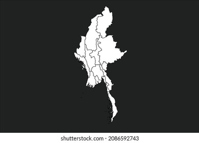 82 Myanmar Hand Drawn Map Images Stock Photos Vectors Shutterstock