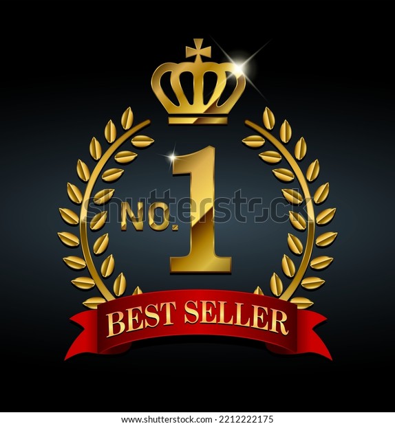 No Medal Icon Illustration Best Seller Stock Vector Royalty Free