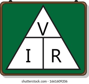 Ohm Law Triangle Images Stock Photos Vectors Shutterstock