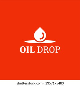 Oil Drop Logo Design Inspiration Vector Stock Vector Royalty Free