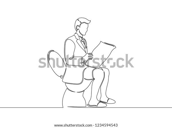 One Continuous Drawn Single Art Line Stock Vector Royalty Free