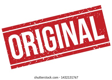 Original Rubber Stamp Original Rubber Grunge Stock Vector Royalty Free