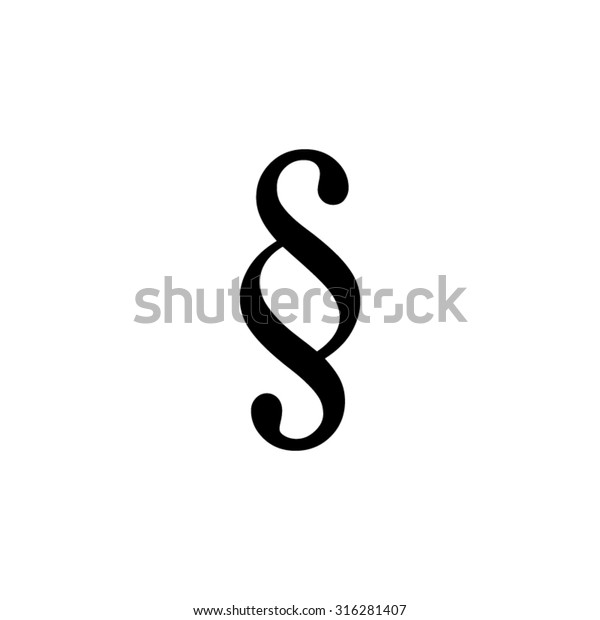 Paragraph Vector Icon Stock Vector Royalty Free 316281407