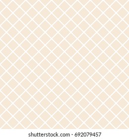 Golden Square Grid Seamless Pattern Vector Stock Vector Royalty Free