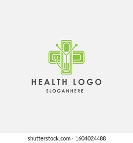 Pharmacy Logo Medical Cross Logo Design Stock Vector Royalty Free