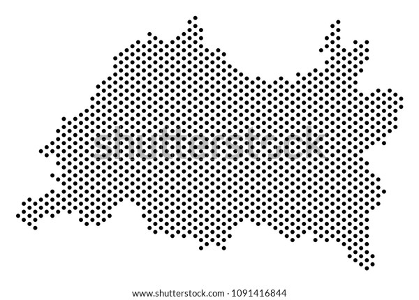 Pixel Tatarstan Map Vector Geographic Scheme Vector De Stock Libre De