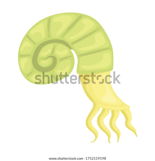 Plankton Vector Iconcartoon Vector Icon Isolated Stock Vector Royalty