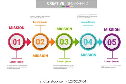 Four Steps Timeline Slide Template 스톡 벡터 로열티 프리 632328557 Shutterstock