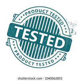 Product Tested Stamp Stock Vector Royalty Free Shutterstock