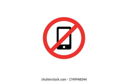 Prohibition Sign Ban Calls Stock Illustration 197996924 Shutterstock