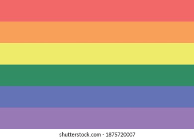 Lgbt Gay Flags Flat Vector Illustration 스톡 벡터 로열티 프리 309591479