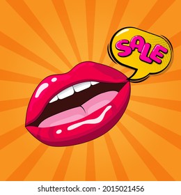 Red Lips Mouth Tongue Icon On Stock Vector Royalty Free 2015021456