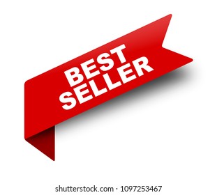 Red Vector Banner Ribbon Best Value Stock Vector Royalty Free 1111601561