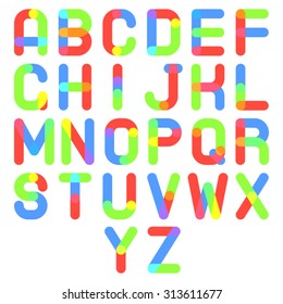 Gay Font Rainbow Letters Lgbt Abc 스톡 일러스트 1303972075 Shutterstock