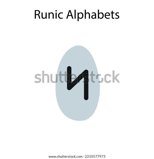 Runic Alphabets Complete Collection Rune Alphabet Stock Vector Royalty