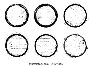 Set Grunge Stampsvector Grunge Rubber Stamps Stock Vector Royalty Free