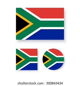 South African Flag Circle Images Stock Photos Vectors