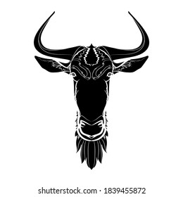 Baphomet Demon Goat Head Hand Drawn Stock Vector Royalty Free 1439089256