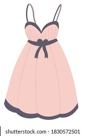 Sketch Lingerie Sexy Nightgown Vector Illustration เวกเตอรสตอก ปลอด