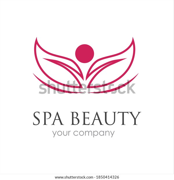 Spa Logo Vector Illustration Design Template Stock Vector Royalty Free