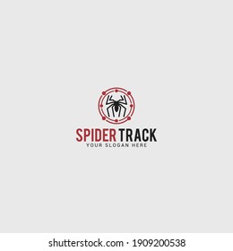 Spider Tech Logo Template Design Vector Stock Vector Royalty Free